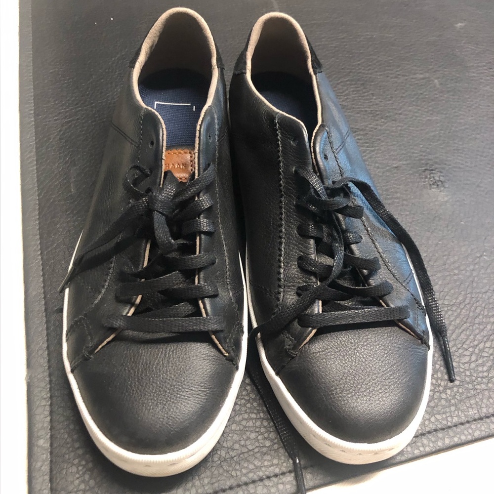 Cole Haan Black Leather Sneakers